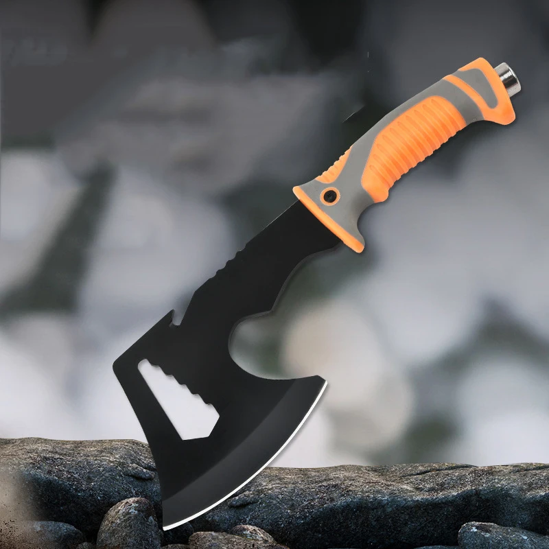 Outdoor Camping Multi functional Axe Cutting Blade Cutting Self Defense Safety Axe Household Outdoor Camping Axe Wholesale 2
