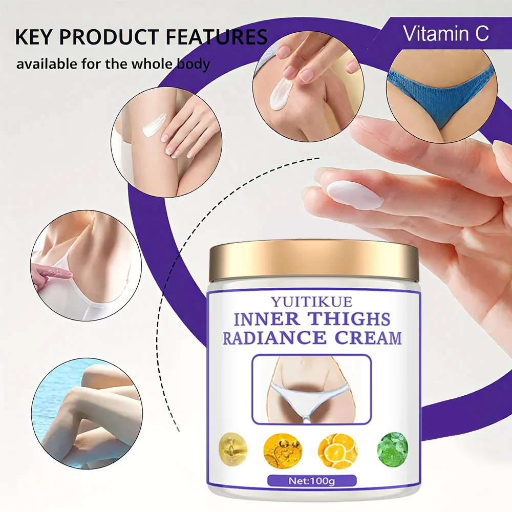 YUITIKUE whitening cream is suitable for dull skin, underarm bleaching, underarm brightening, and intimate area care for women.