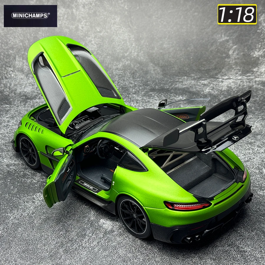 MINICHAMPS Diecast model 1:18 GT BLACK SERIES.2021 CLDC exclusive