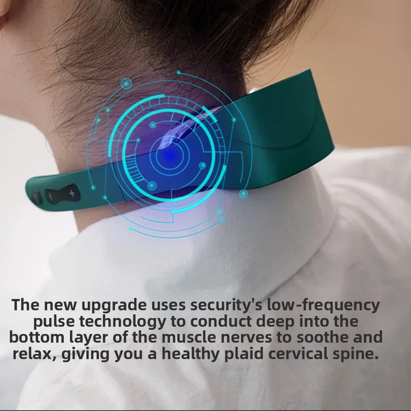 Multi-Function Massage Products Gift Portable Electric Shiatsu Neck & Shoulder Massager Smart Mini Fully Automatic Neck Massager