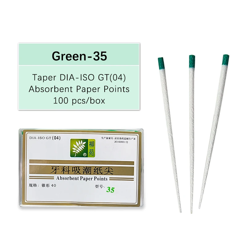 Punti Assorbenti Per Endodonzia Coni Di Carta Assorbente Dentale - Foto 11