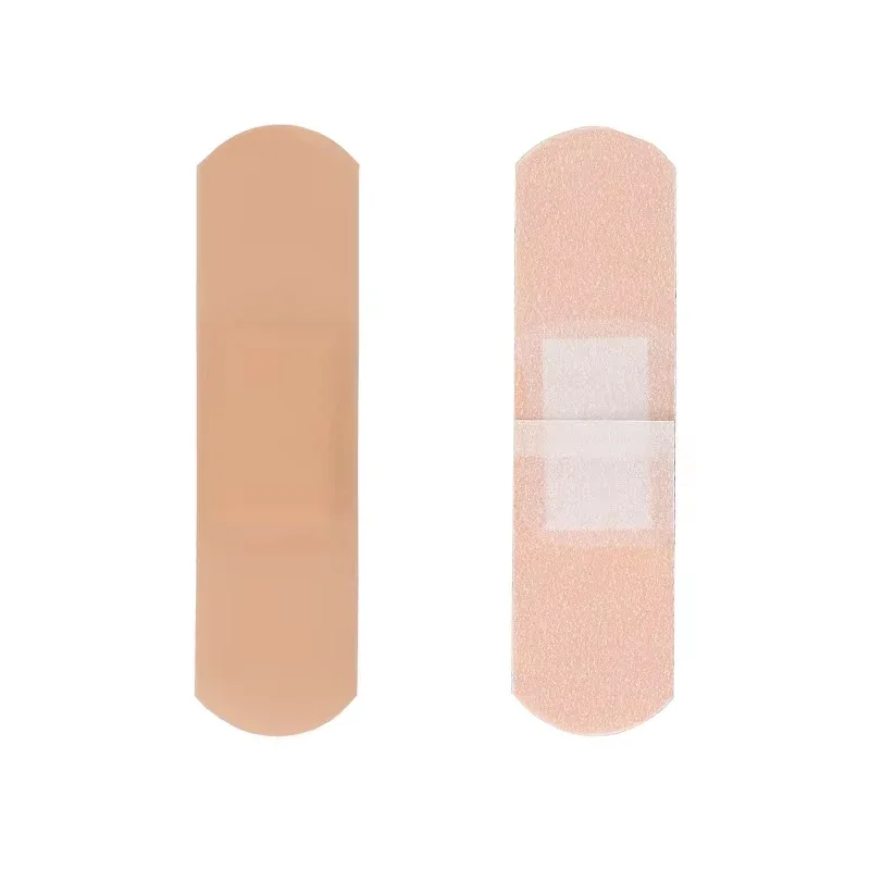 PE Band-Aid Breathable Adhesive First Aids Medical Bandages Patch Cushion Wound Hemostasis Stickers 100Pcs