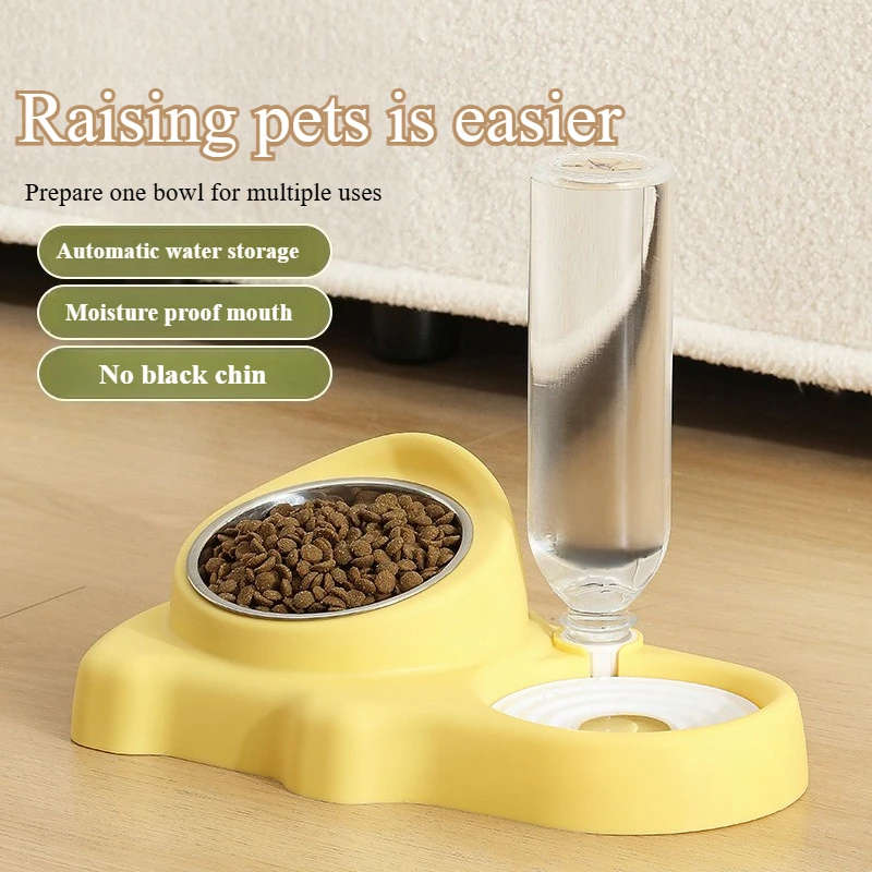 Women's Solid Ceramic Pet Bowl Set Non-Slip Twin Bowl Feeder with Anti-Tip Base & Wide Rim Heavy Duty Cat Dog Food Water Dishes Women's Solid Ceramic Pet Bowl Set Non-Slip Twin Bowl Feeder with Anti-Tip Base & Wide Rim Heavy Duty Cat Dog Food Water Dishes