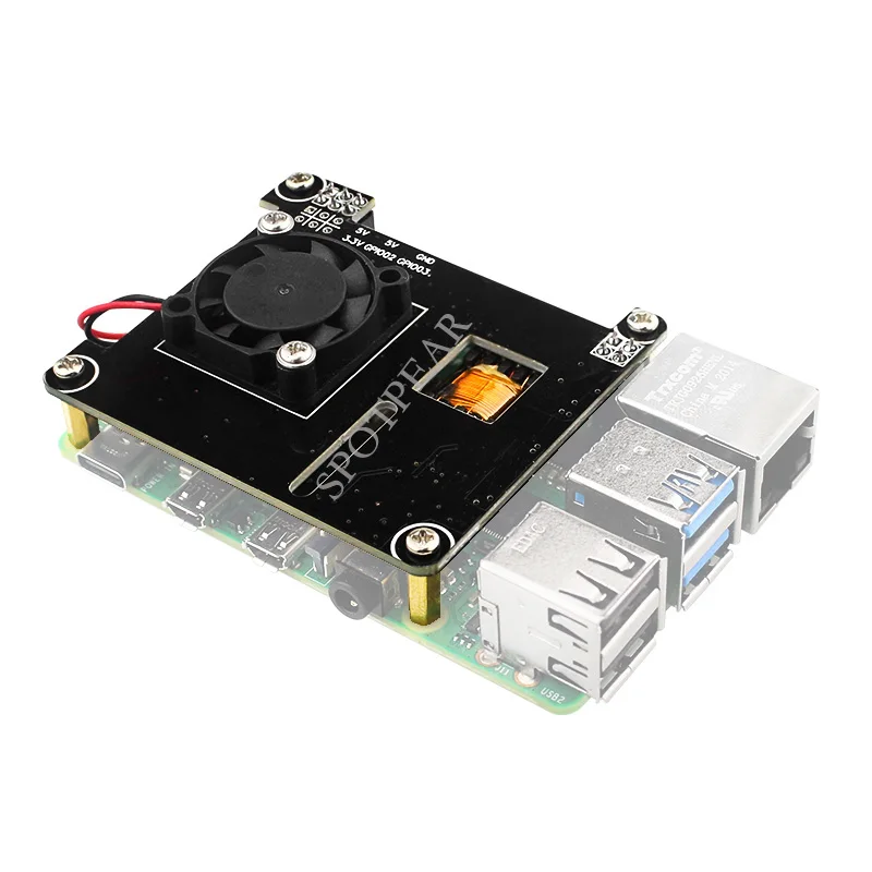   Ŀ  ̴ HAT, IEEE802.3af POE Ʈũ, 4B, 3B + , 5V2A PoE HAT