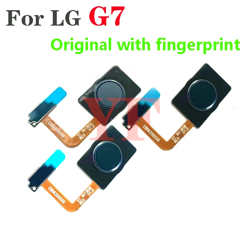Sensor de huellas dactilares original para LG G7 ThinQ G710 G710EM
