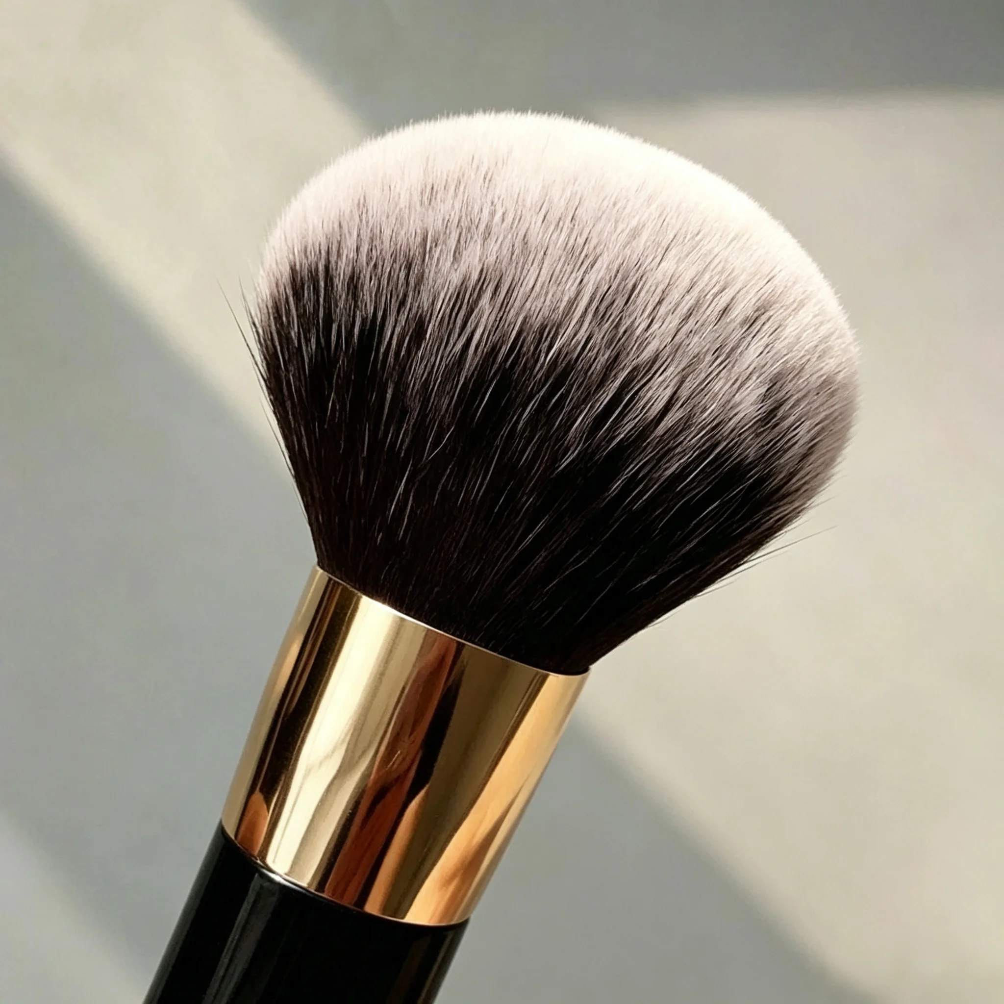 1 Pennello Grande per il Viso con Setole Morbide, Strumento Cosmetico per l'Applicazione di Fondotinta, Cipria e Blush - immagine 6