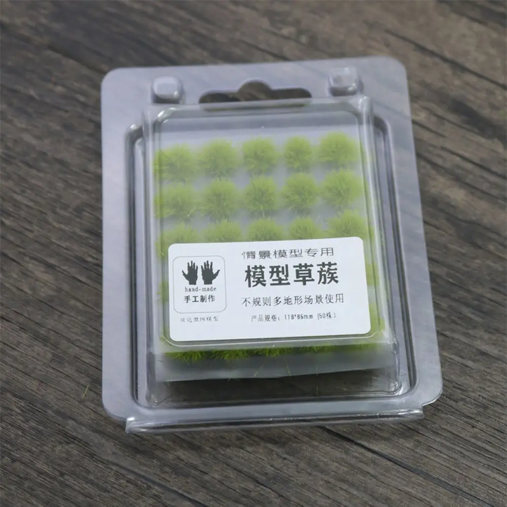 Nylon Artificial Grass Tufts for Model Railway Landscape