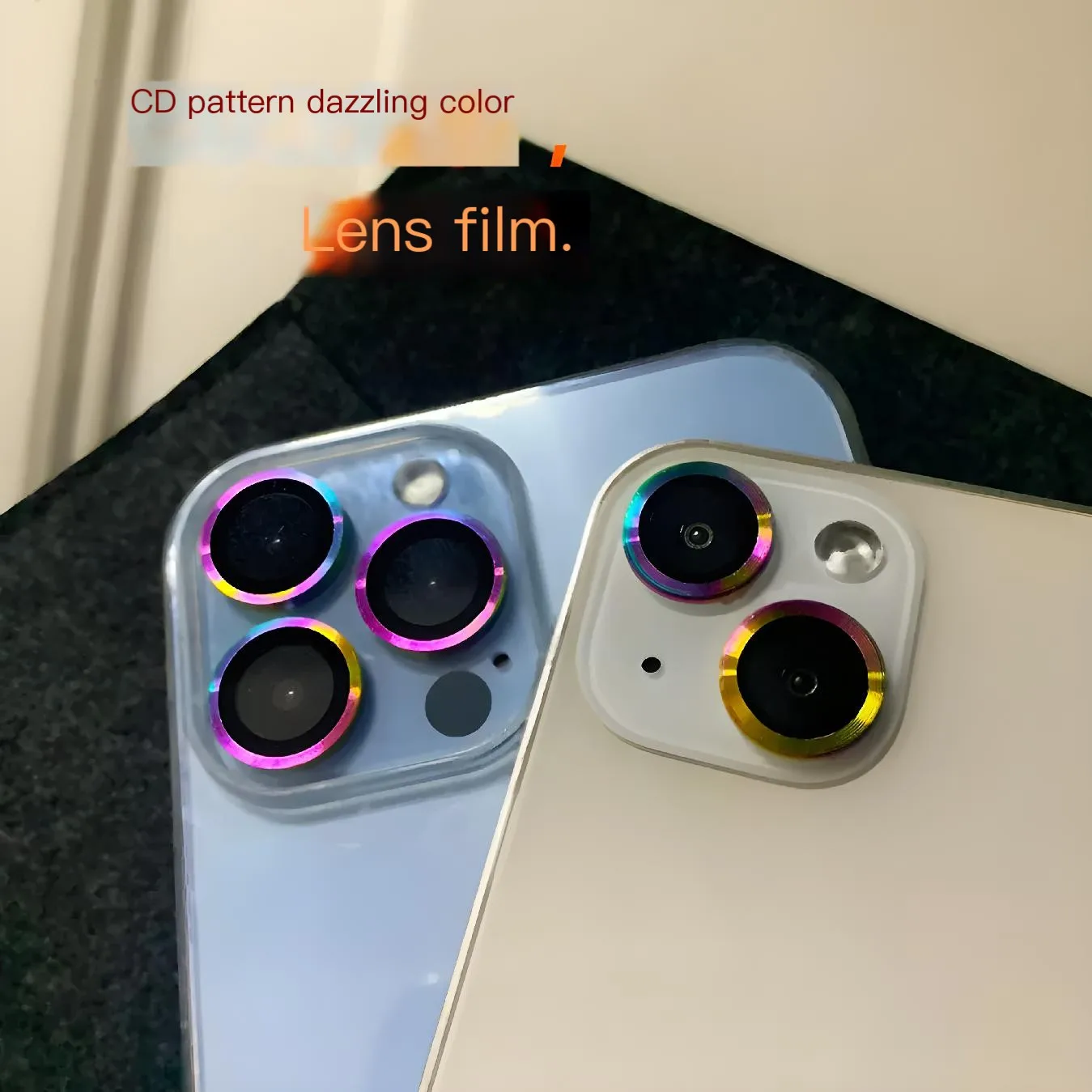 Ultra-Durable Metal Camera Lens Protector with Full Coverage Glass