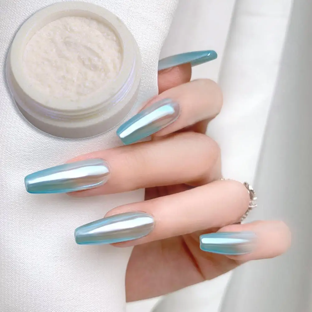 11 Color Moonlight Nail Glitter Chameleon Powder Bright Mirror Effect for Manicure Nail Art Design Pigment Dust