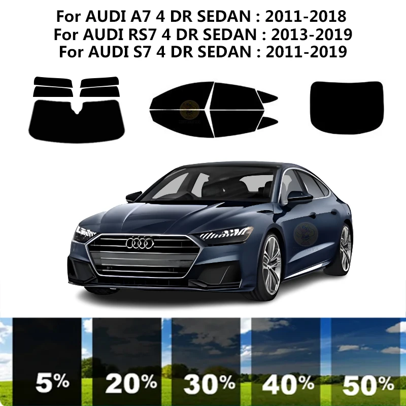 

Precut nanoceramics car UV Window Tint Kit Automotive Window Film For AUDI S7 4 DR SEDAN 2011-2019