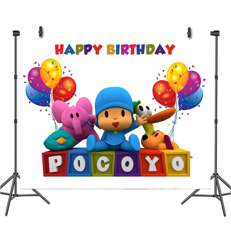 pocoyo camara  Happy birthday baby, Baby boy birthday, Shark birthday party