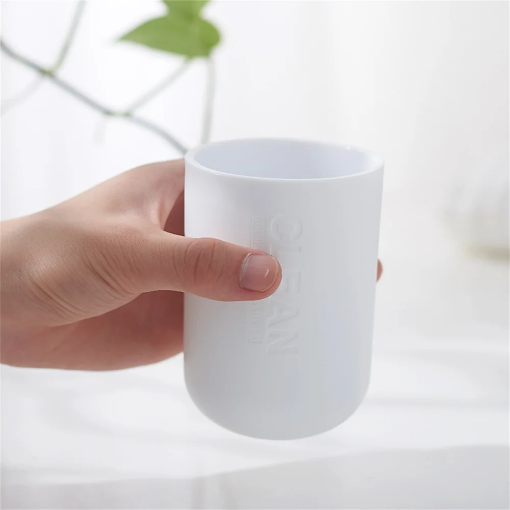 Toothbrush Holder Modern Household Bath Room Supply Shower Gel Dish Bamboo Soap Dispenser Soap Rack Cup Bathroom Accessories Set