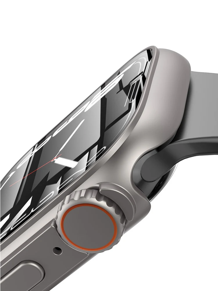 Capa Protetora para Apple Watch 44mm Series 4, 5 e 6 - Deixe seu Relogio  com o Visual do Apple Watch Ultra Titanium