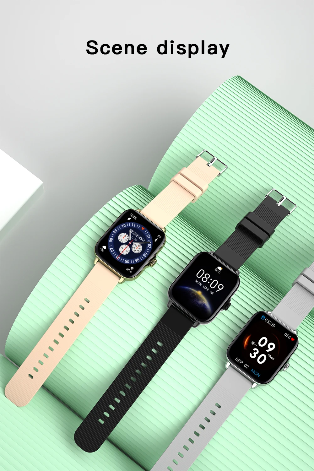 Smart Watch A5 Men Blue Tooth Call Smartwatch AI Voice 1.9 inch Screen GPS Track Music Control Heartrate Sport Fitness Bracelet