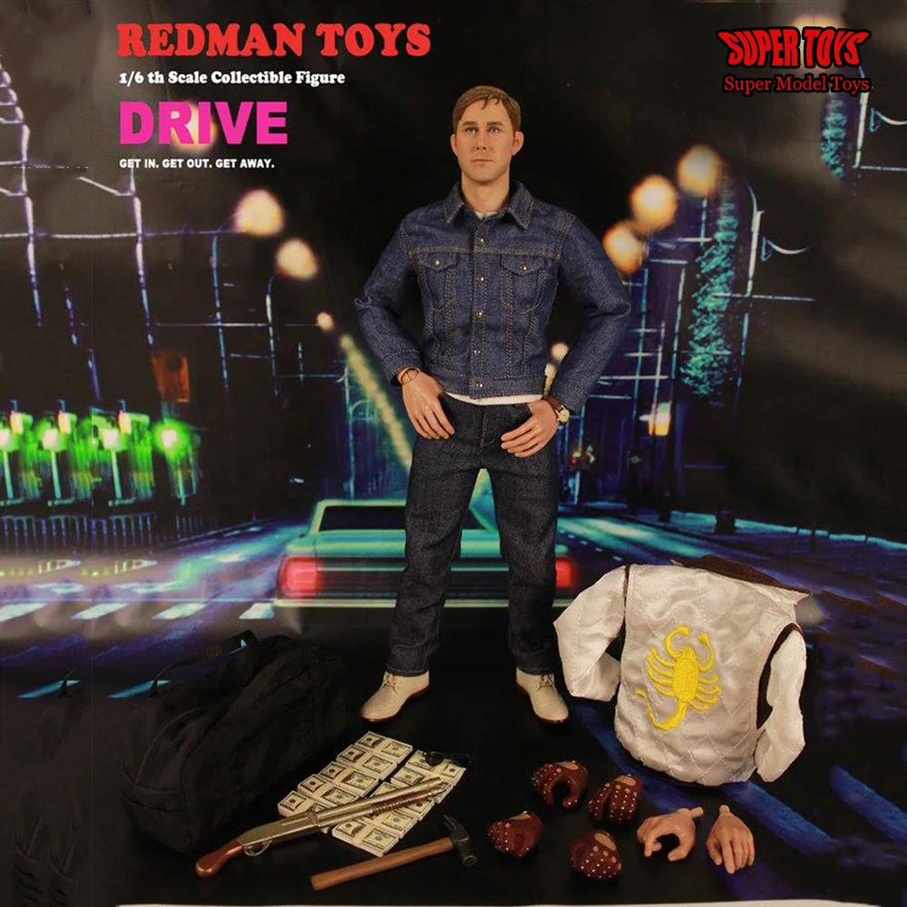 

Oriiginal REDAN TOYS RM017 1/6 Scale Collectible Full Set Desperate Driver Ryan Gosling 12" Male Soldier Action Figure for Fans