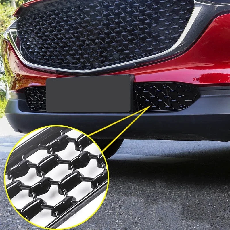 Car Front Lower Grille Bumper Grille Cover for Mazda CX30 CX-30