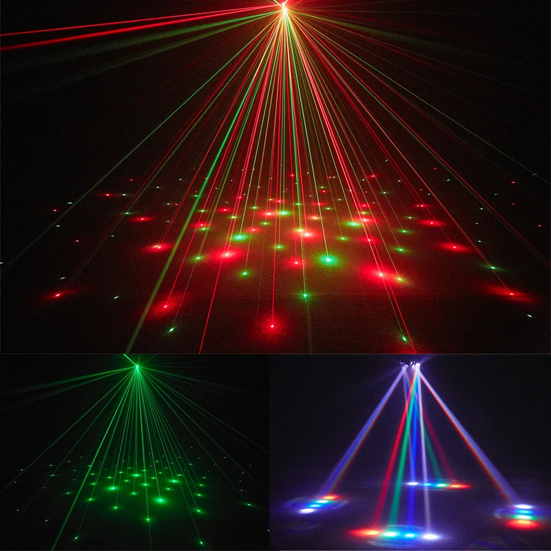 48W LED Moving Head Light - Colorful DMX512 Laser for DJ Party