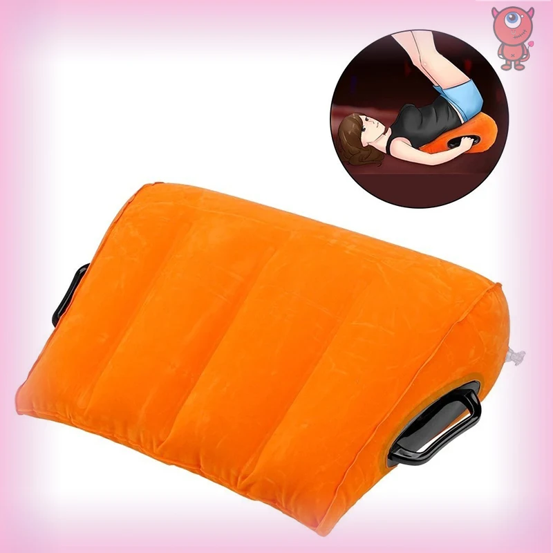 Naughty Devil Inflatable Sex Pillow Adult Furniture Sexual Cushion Love Position Sofa Erotic Sex Toys For Couples Games 18+