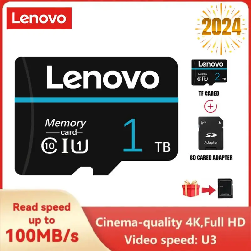 Scheda Sd Mini Lenovo Originale Scheda Di Memoria Sd Ad Alta Velocità Da 2Tb Scheda Sd Micro Tf Da 1Tb Scheda Flash Tf Impermeabile Per Fotocamera Del
