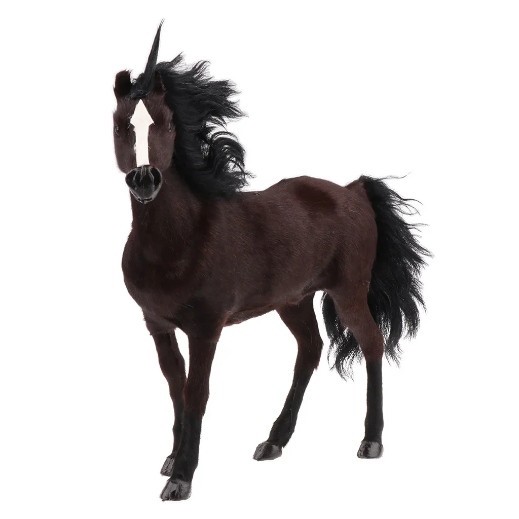 Elegant Horse Figurine Ornament - Charming Home Decoration Gift