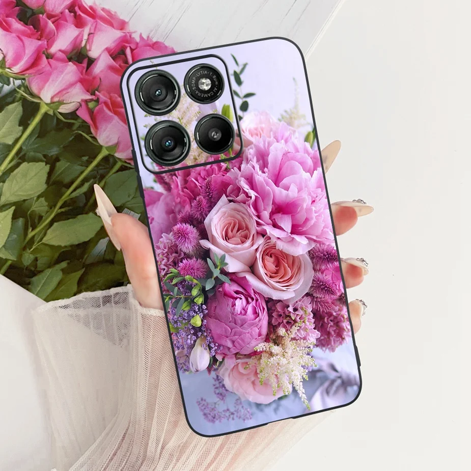 Luxury Floral Design Soft Silicone Case