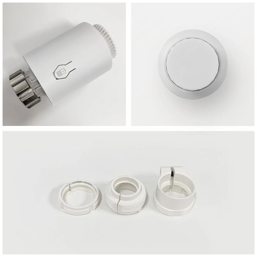 Tuya ZigBee TRV Thermostatic Radiator Valve,Radiator Programmable App Remote Tem