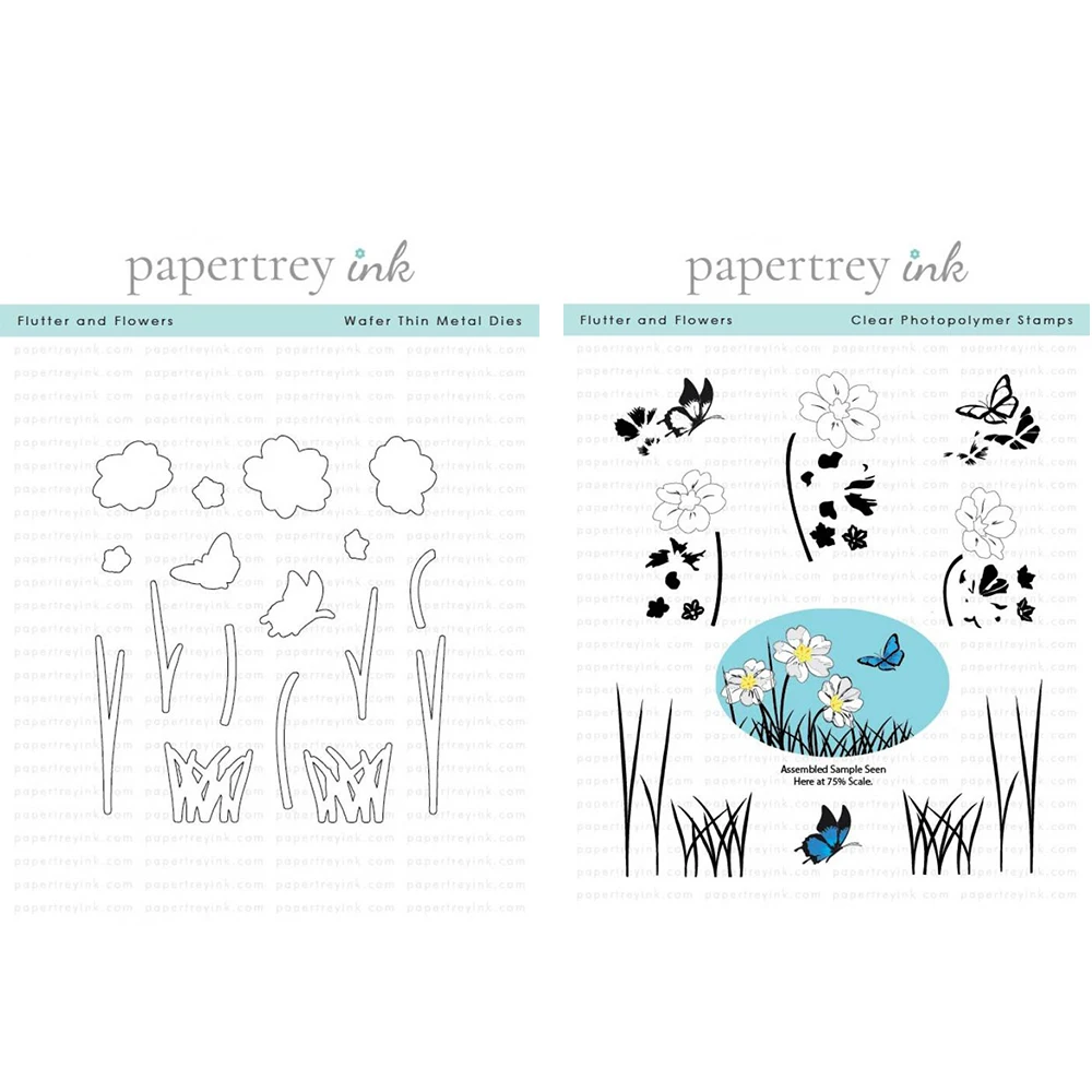 

Butterflies and Flowers CollectionMetal Cutting Dies And Stamps DIY Scrapbooking Card Stencil Paper Cards Handmade Album Stamps