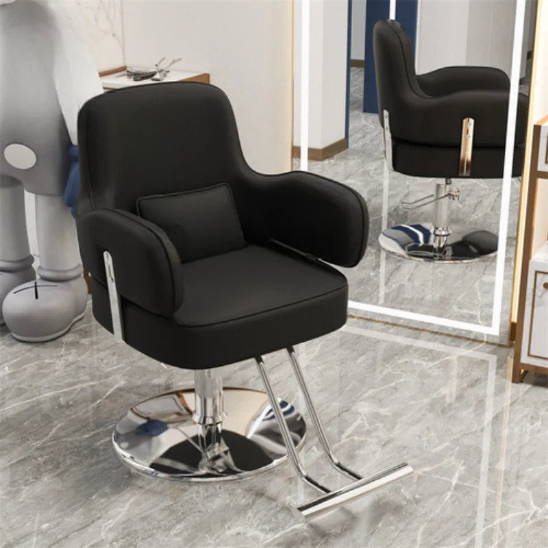 Shampoo Salon Barber Chairs Hairdresser Modern Beauty Swivel Barber Chairs Cosmetic Luxury Silla Barberia Salon Furniture SR50SF manicure barbershop barber chairs swivel hairdressing shampoo bed barber chairs facial working silla barberia luxury furniture