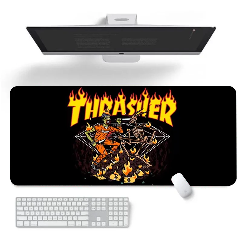 

Keyboard Gaming Mouse Pad Speed Thrasher Xxl Mousepad Anime Deskmat Pc Gamer Accessories Deskpad Desk Mat Playmat Cabinet Kawaii