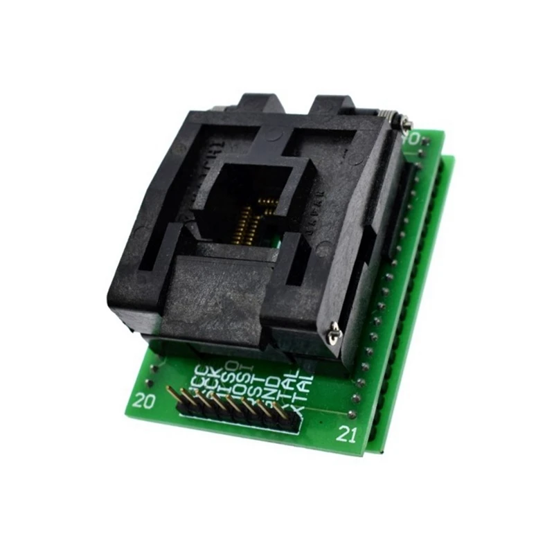 

Программатор микросхем TQFP44 к DIP40, плата-переходник TQFP44, сокет Dip40 Qfp44 ATMEGA16