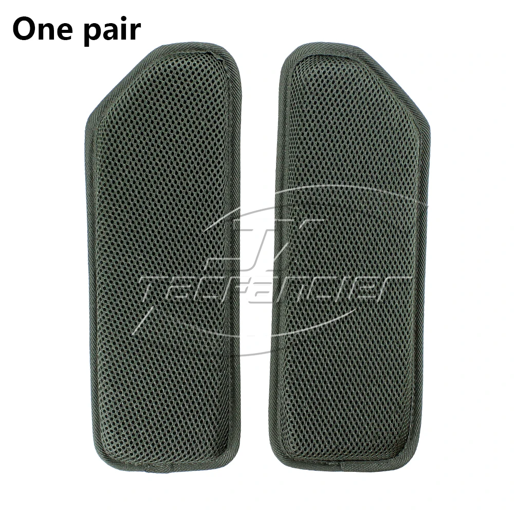 2 pièces Épaulettes de Gilet Tactique rembourrées, Nylon 1000D