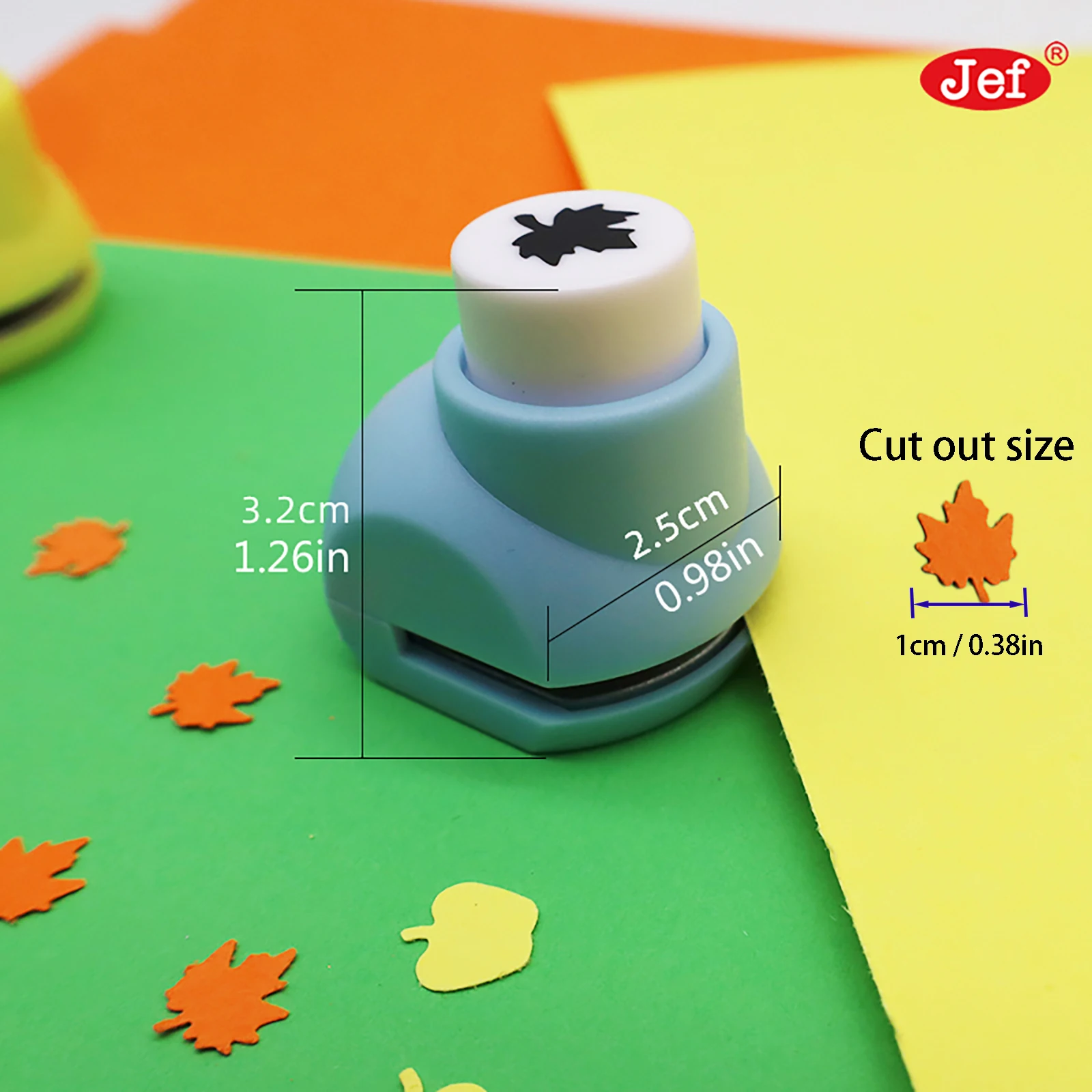 4개 미니 크래프트 펀치 세트, 4가지 패턴 테마, 스크랩북용 놀라운 컷아웃 모양, 예술 및 공예, DIY 세공품 등