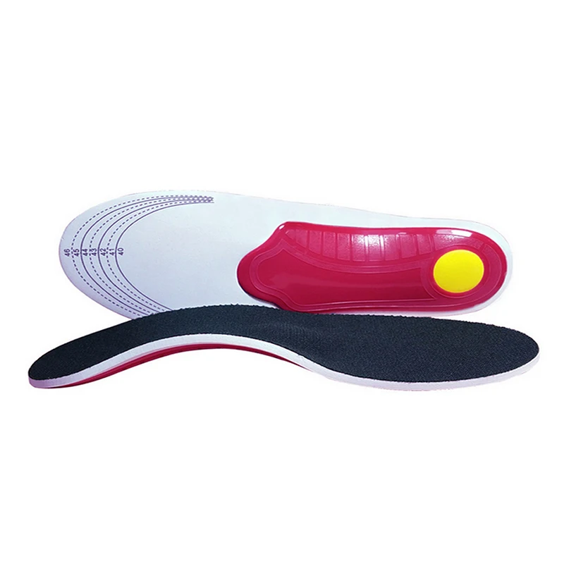 7696 Insoles Size 35-46 EVA Flatfoot Orthotic Arch Support Insole To Ease Pressure of Air Movement Damping Insole for Shoes
