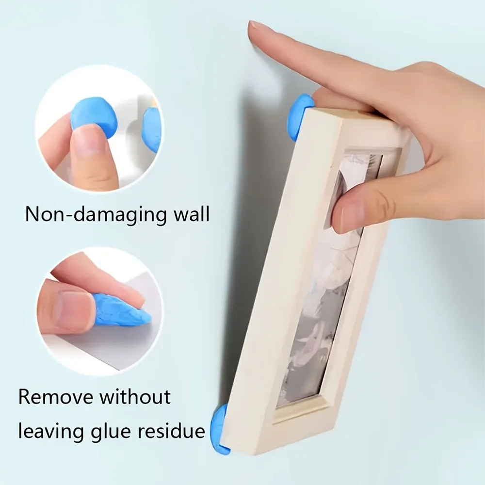 Reusable Adhesive Putty Sticky Tack Non-Toxic Removable Wall Safe Tack Putty Tabs for Poster Photo Frames Decor 50g/75g