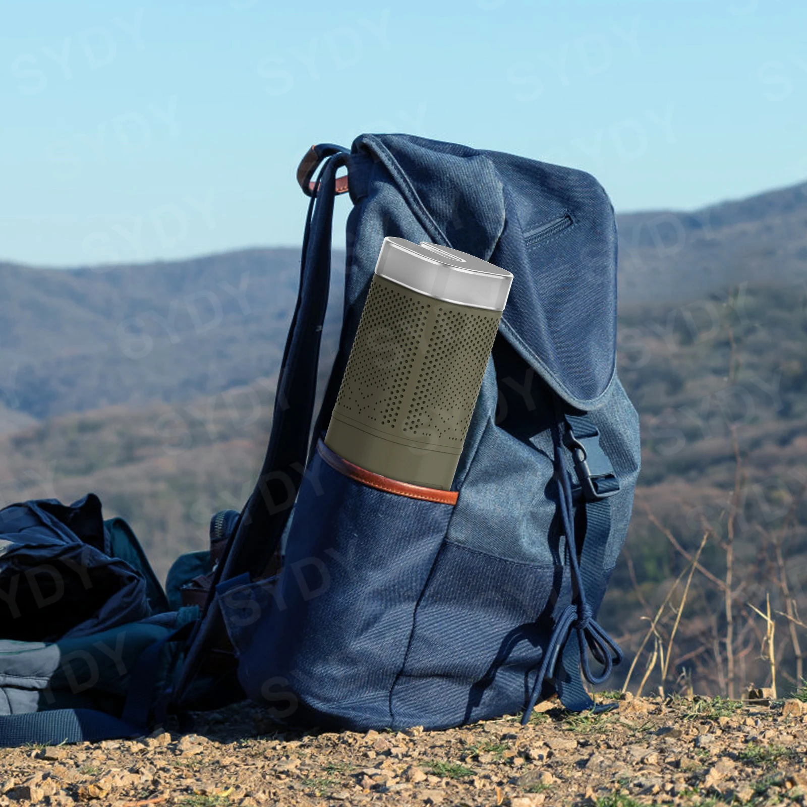 Description Picture 5 of item14000mAh Camping Lantern Rechargeable Telescopic Lighting Magnetic Stand with Speaker Portable Waterproof Outdoor LED Flashlight