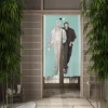 Comic Two Boys Door Curtain Two-dimensional Anime Characters Korean Comic Love Bedroom Decoration Bathroom Hanging Custom 1
