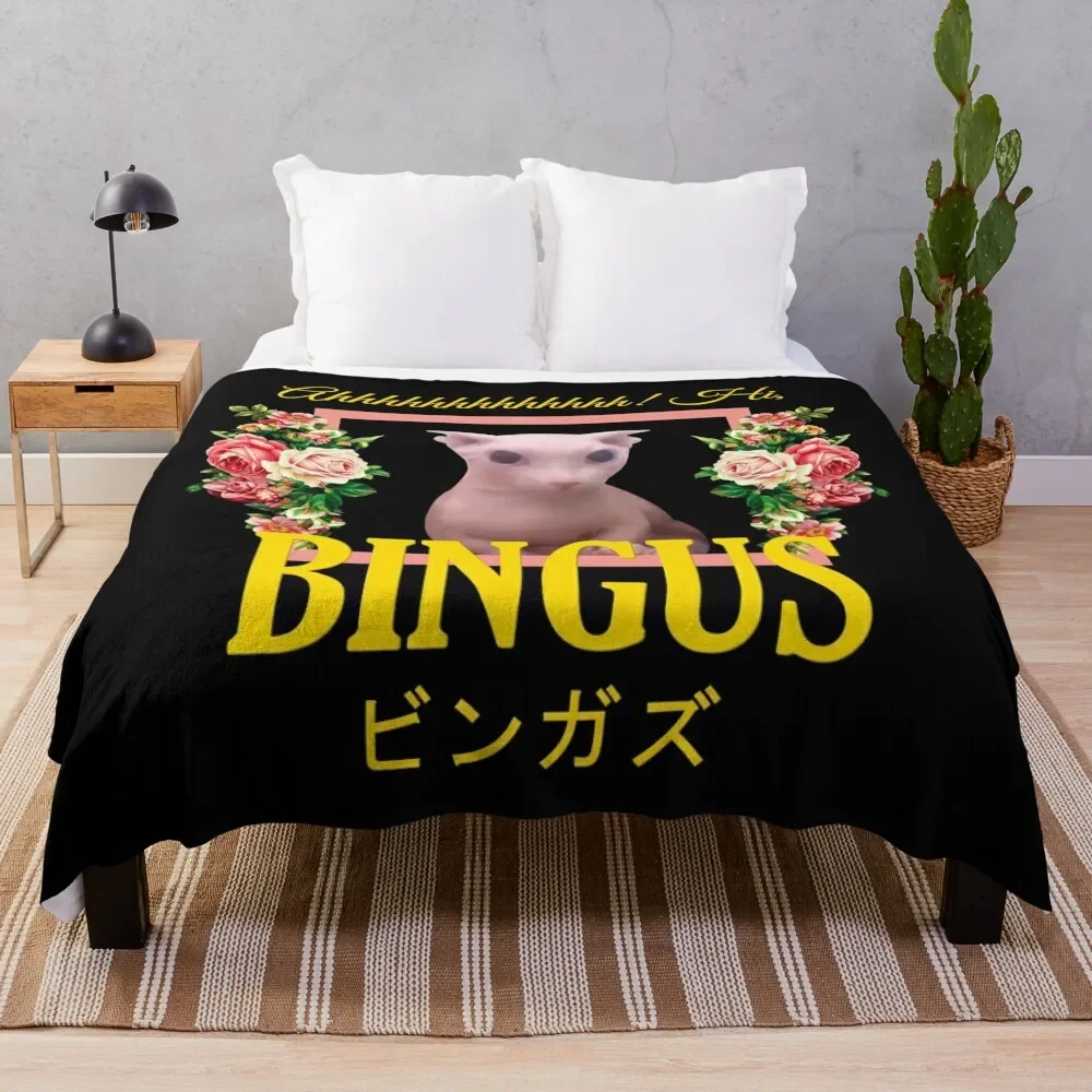 

Bingus Floral Aesthetic Throw Blanket Soft Plaid Thins For Decorative Sofa Blankets