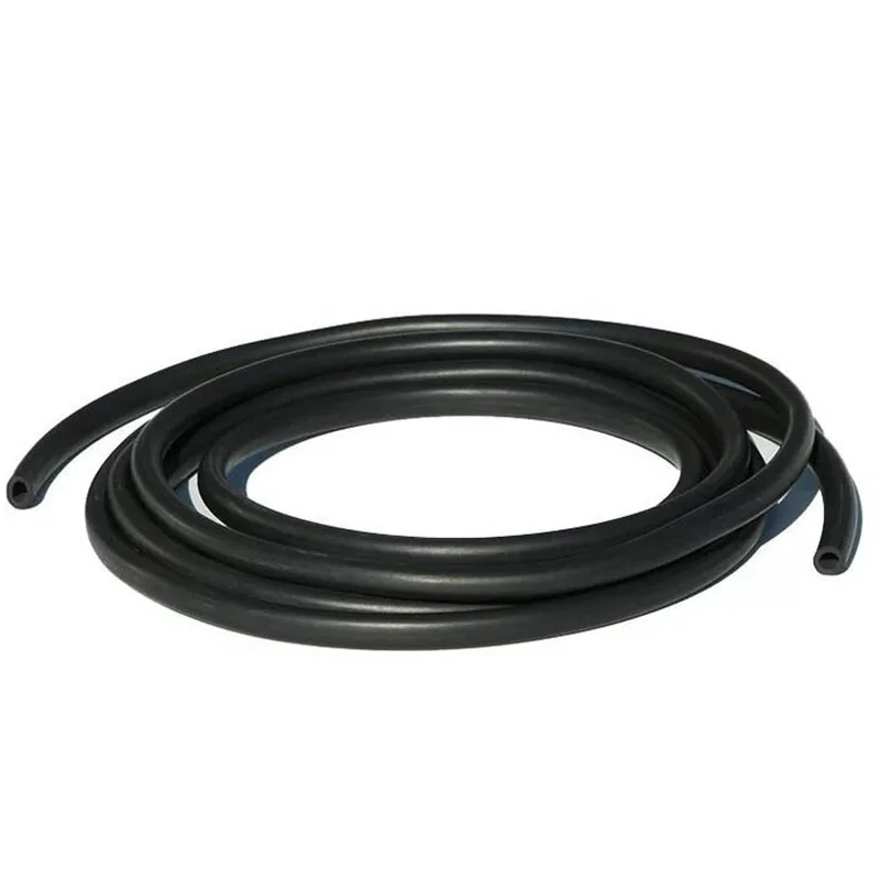 

1M Black Fluororubber Fuel Tube Petrol Diesel Oil Line Hose Pipe Oil Wear Acid Alkali Resistant ID2-25mm OD4-31mm