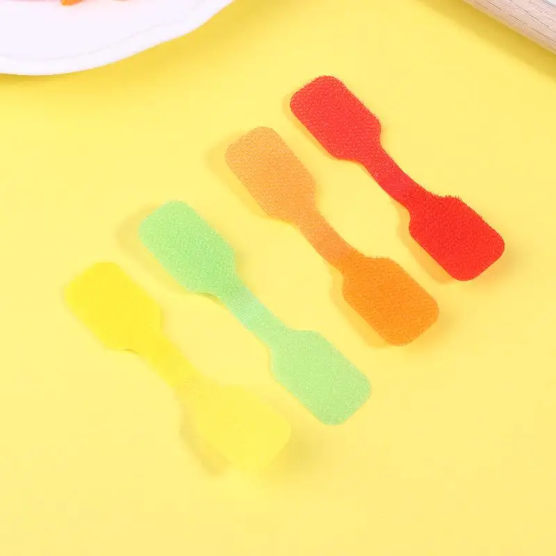 라벨링 케이블 타이 컬러 세트 ?   와이어 마킹 정리 및 식별을 위한 내구성이 뛰어나고, 필기 가능하며 사용하기 쉬운 관리 도구