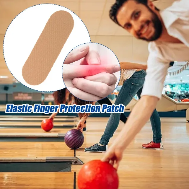 50/10Pcs Finger Bandage Protective Thumb Cover Bowling Tape Guard Lightweight Tapes Elastic Cloth Compact Sports Accessories 3