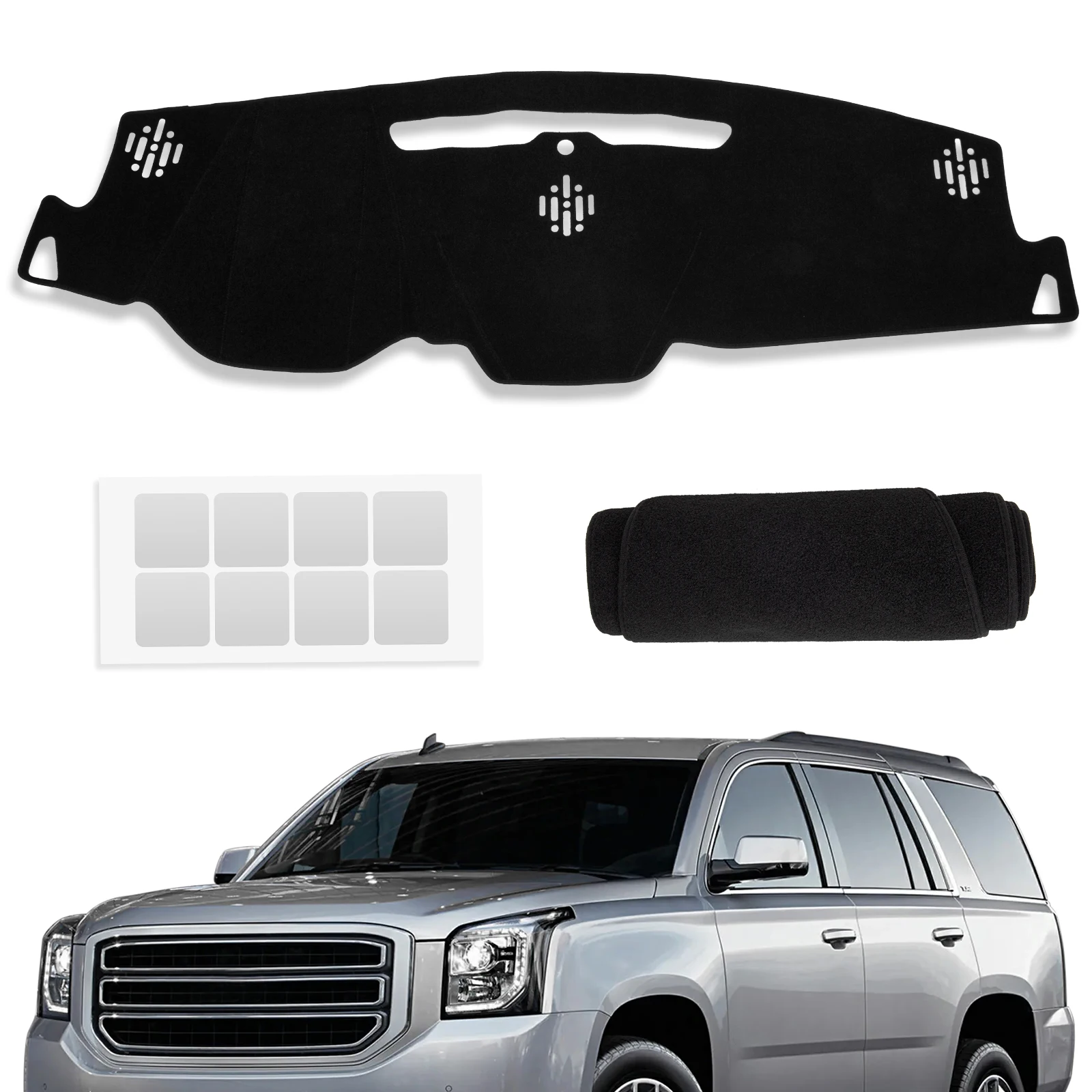 Chevy Tahoe Suburban 용 GMC Yukon 2015-2020 대시 보드 커..