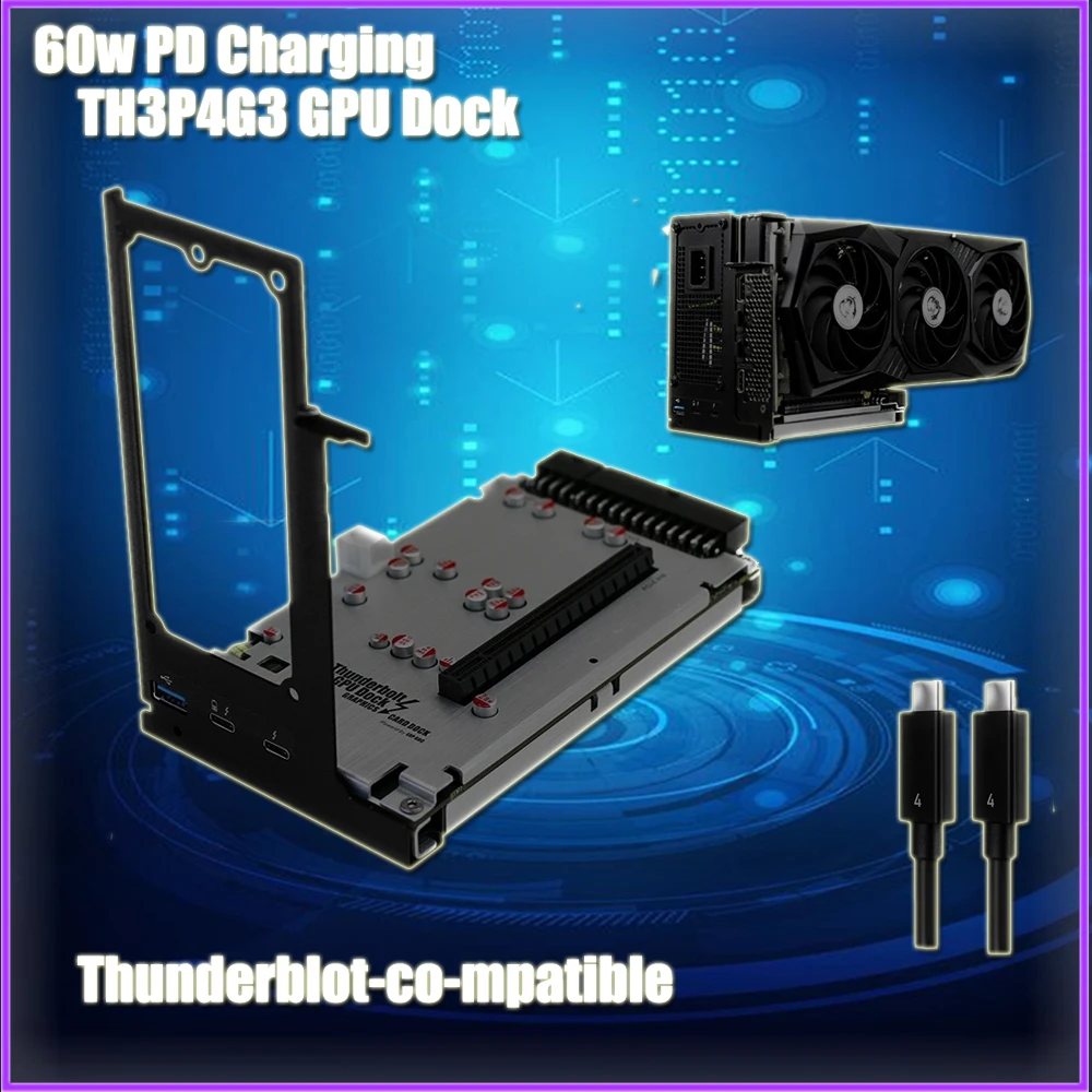 eGPU GPUドック( Th3p4g3 ) SFX対応ケース（Th3p4g3 thunderbolt gpu 