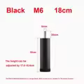 Black M6 18CM 1PCS