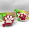 Santa Claus Deer Squeeze Cat Paw Toys Slow Rebound Christmas Gift Cat Claw Squishy Fidget Toy Silicone Relief Relax Toys 4