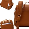 PU Leather Baby Nappy Diaper Bag Backpack+Changing Pad+Stroller Straps+Insulation bag+Cosmetic bag 5