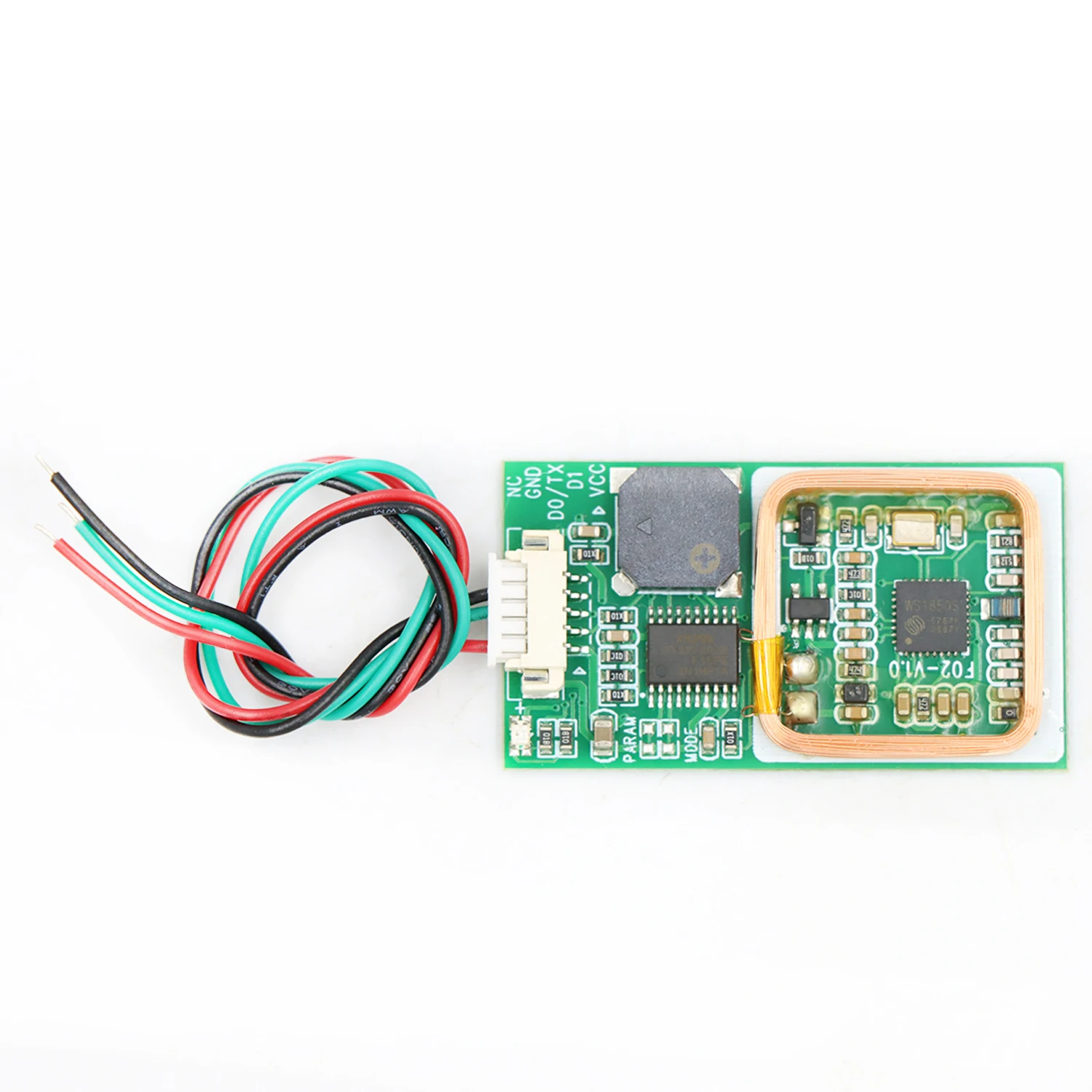 F02DC RFID Reader Module IC ID Card Reader 13.56MHz+125KHz Dual Frequency 5V Wie