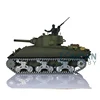 1/16 HENG LONG 7.0 Customized M4A3 Sherman RC Tank 3898 Barrel Recoil 360° Metal Airsoft Toys TH17682-SMT5 4