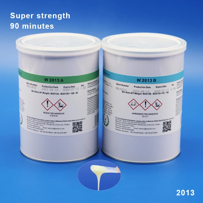 201318KGSuperStrengthEpoxyAdhesiveAmberStandard90MinsBonded