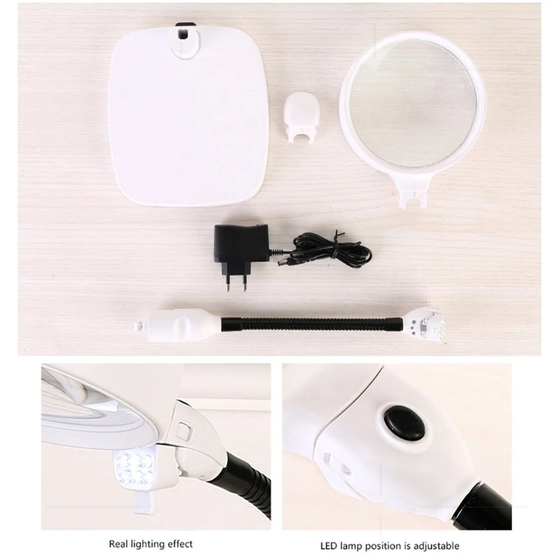 

10X Lamp Table & Desk Lamp with Bright Energy Saving LED Light