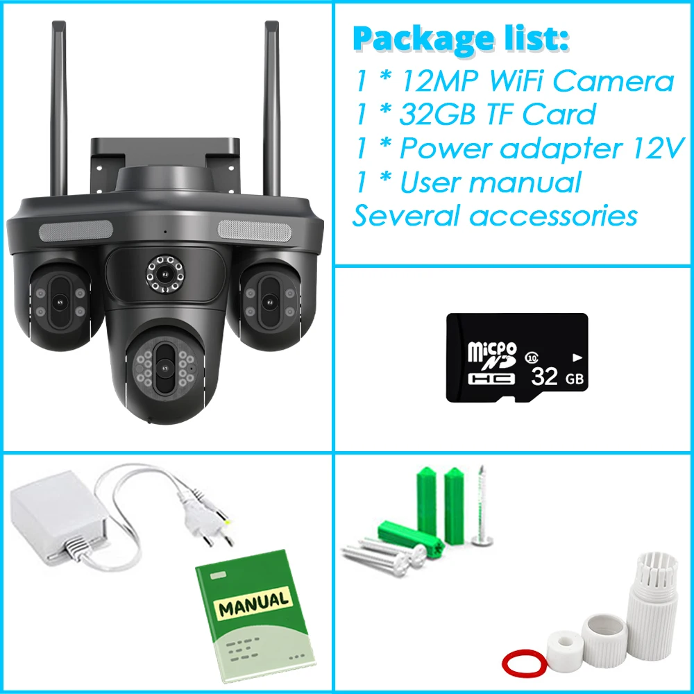 12MP Add 32GB Card